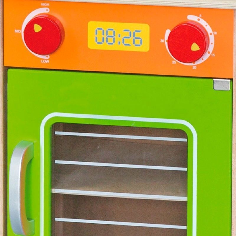 Игровой набор Viga Toys Детская кухня с посудой (50957FSC) - фото 2