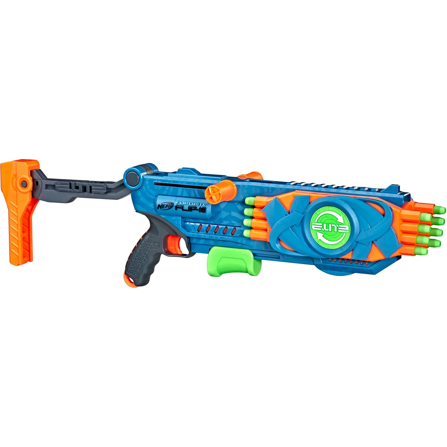 Бластер Hasbro Nerf Elite 2.0 Флипшотс Флип-16 (F2551) - фото 1