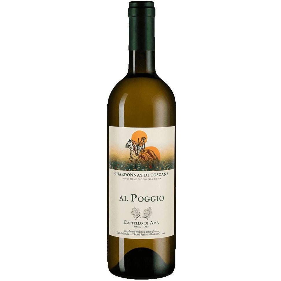 Вино Castello di Ama Al Poggio, біле, сухе, 13%, 0,75 л - фото 1