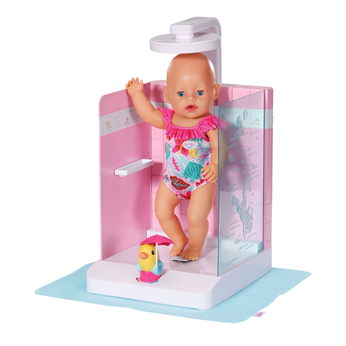 Автоматическая душевая кабинка для куклы Baby Born Купаемся с уточкой (830604) - фото 8