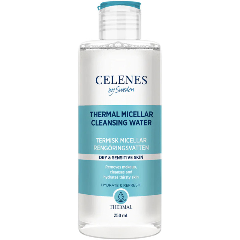 Термальна міцелярна вода Celenes для сухої та чутливої шкіри 250 мл - фото 1