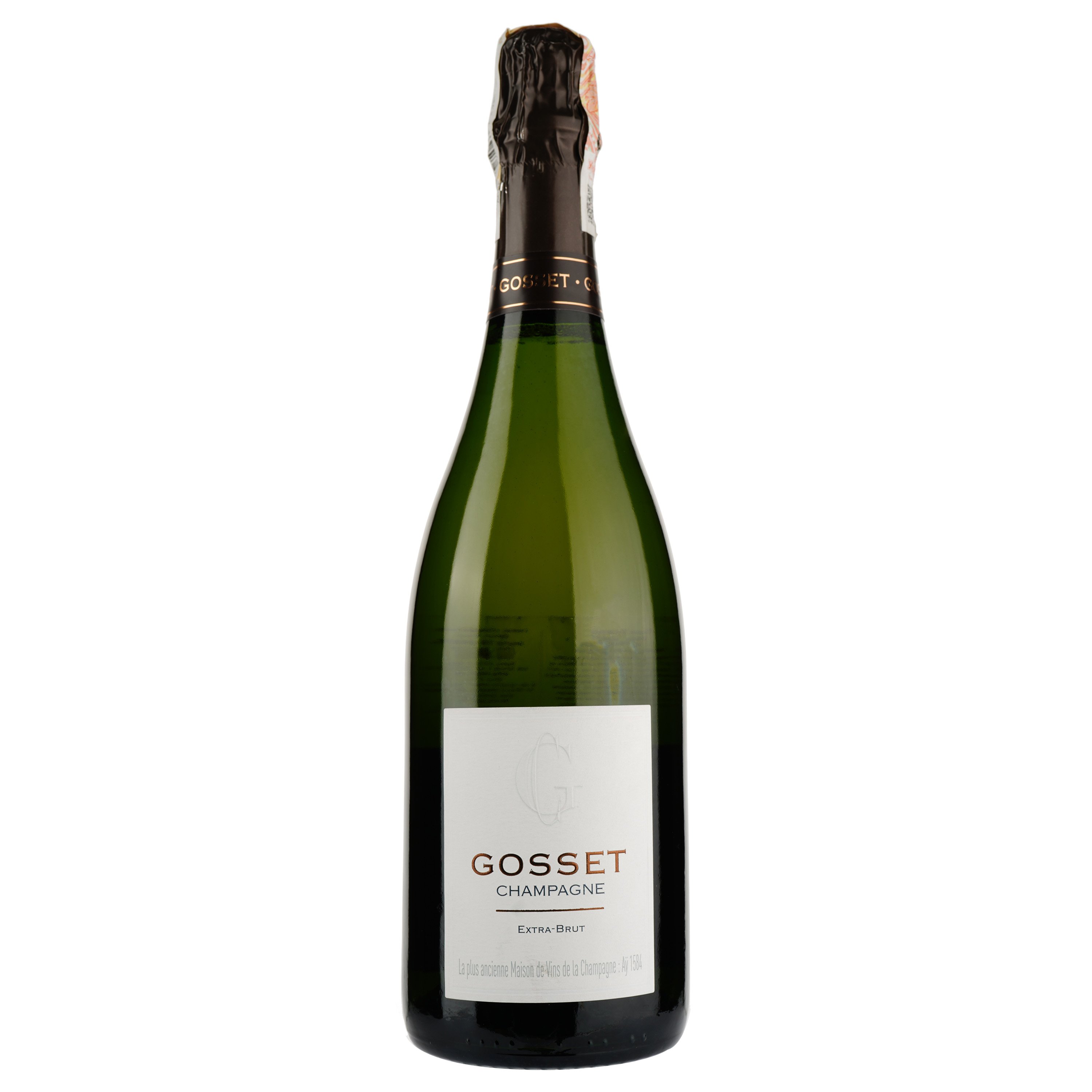 Шампанське Gosset, белое, екстра брют, 12%, 0,75 л - фото 1