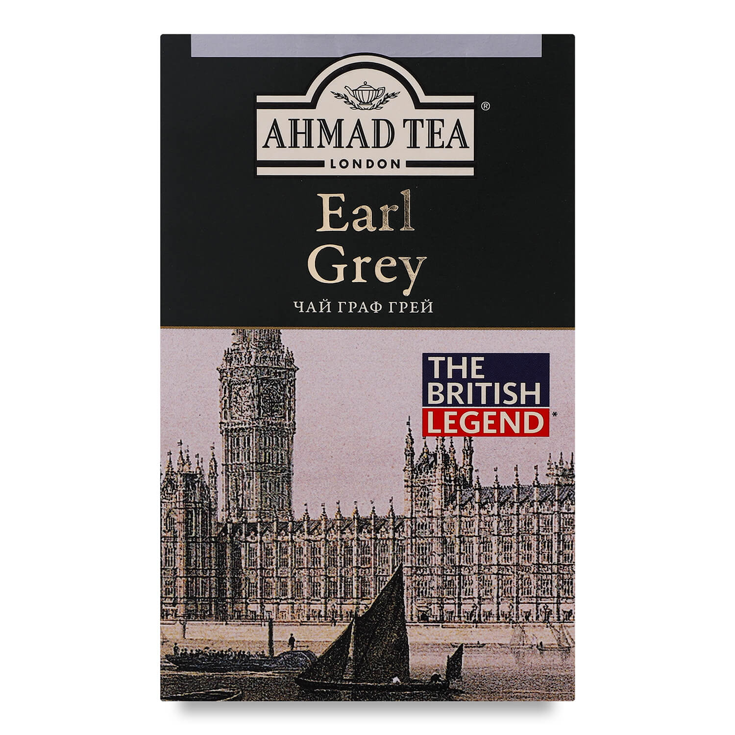 Чай Ahmad Tea Граф Грей, фасований, 100 г (31345) - фото 1