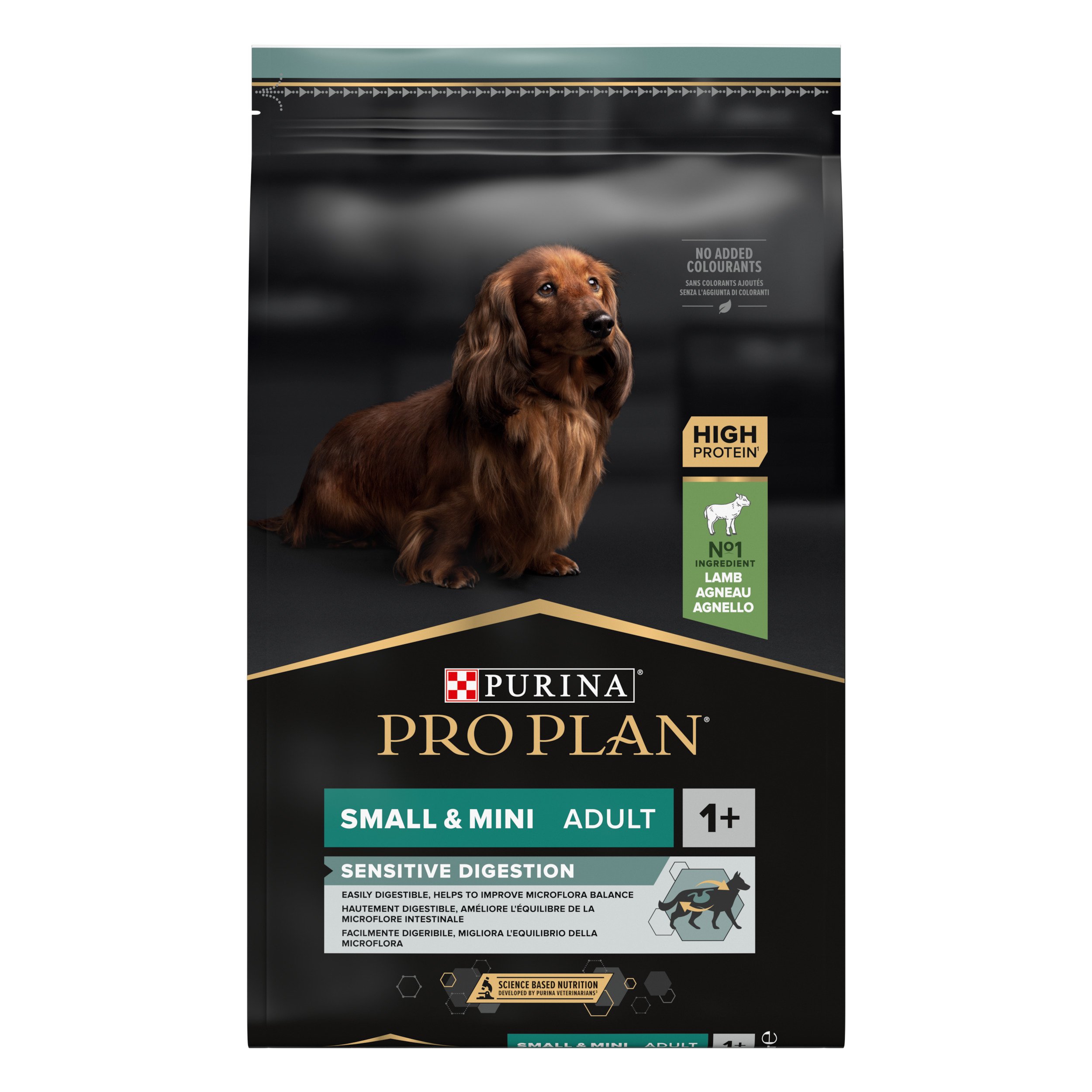Сухой корм Purina Pro Plan Small&Mini Adult 1+ Sensitive Digestion для взрослых собак мелких пород с чувствительным пищеварением с ягненком 7 кг (12392234) - фото 2