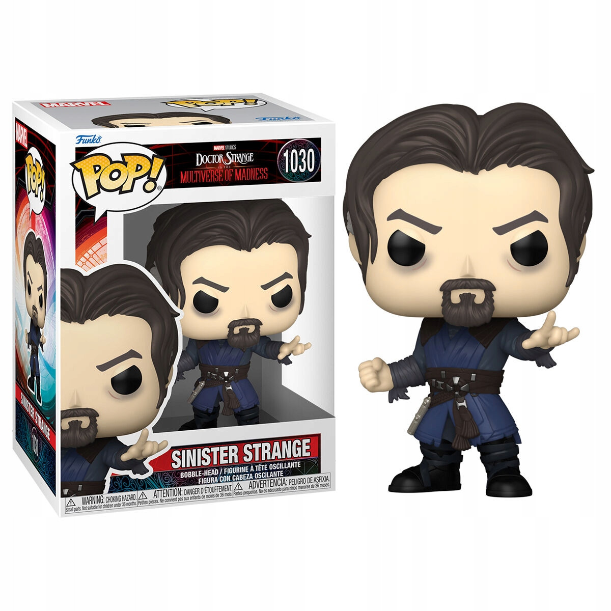 Фігурка Funko Pop Doctor Strange Sinister Strange Лікар Стрендж Зловісний Стрендж FP DS SS 1030 - фото 2