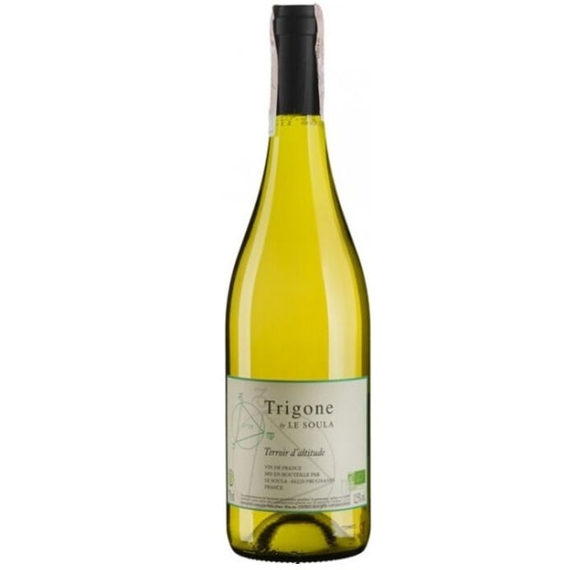 Вино Le Soula Trigone Blanc #XX, белое, сухое, 12,5%, 0,75 л (Q4071) - фото 1