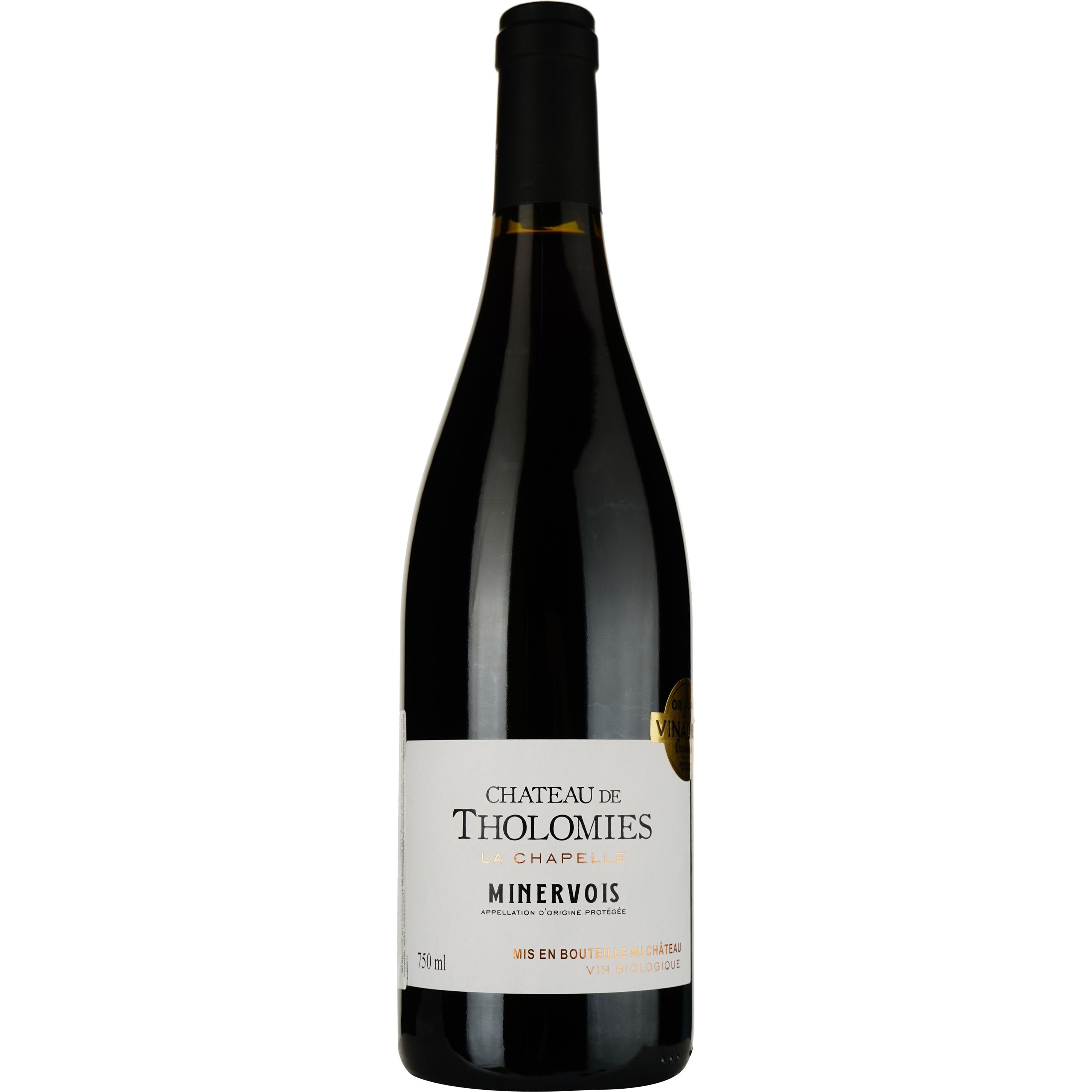 Вино Domaine De Tholomies 2021 AOP Minervois красное сухое 0.75 л - фото 1