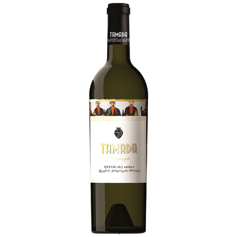 Вино Tamada Qvevri, белое, сухое, 11-14,5%, 0,75 л - фото 1
