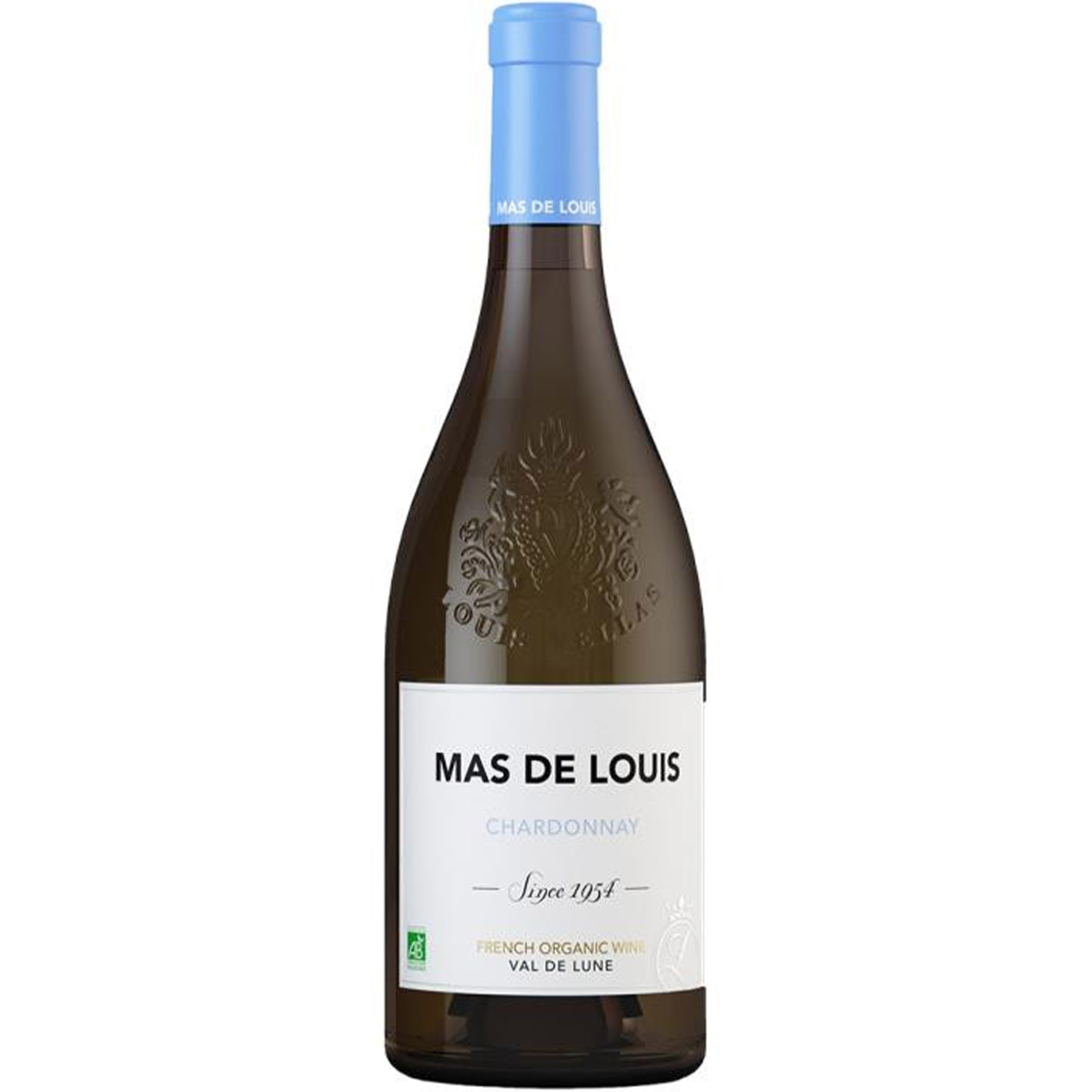 Вино Mas De Louis Chardonnay Bio Vin de France біле сухе 0.75 л - фото 1