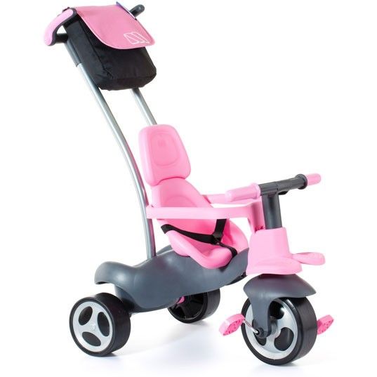 Трехколесный велосипед Molto Trike Soft Control розовый - фото 1