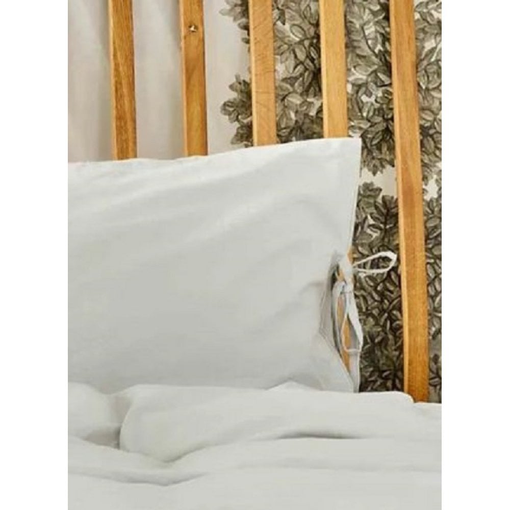 Комплект постельного белья Karaca Home 4 Element Hava Ates gri, евростандарт, светло-серый (svt-2000022300827) - фото 3