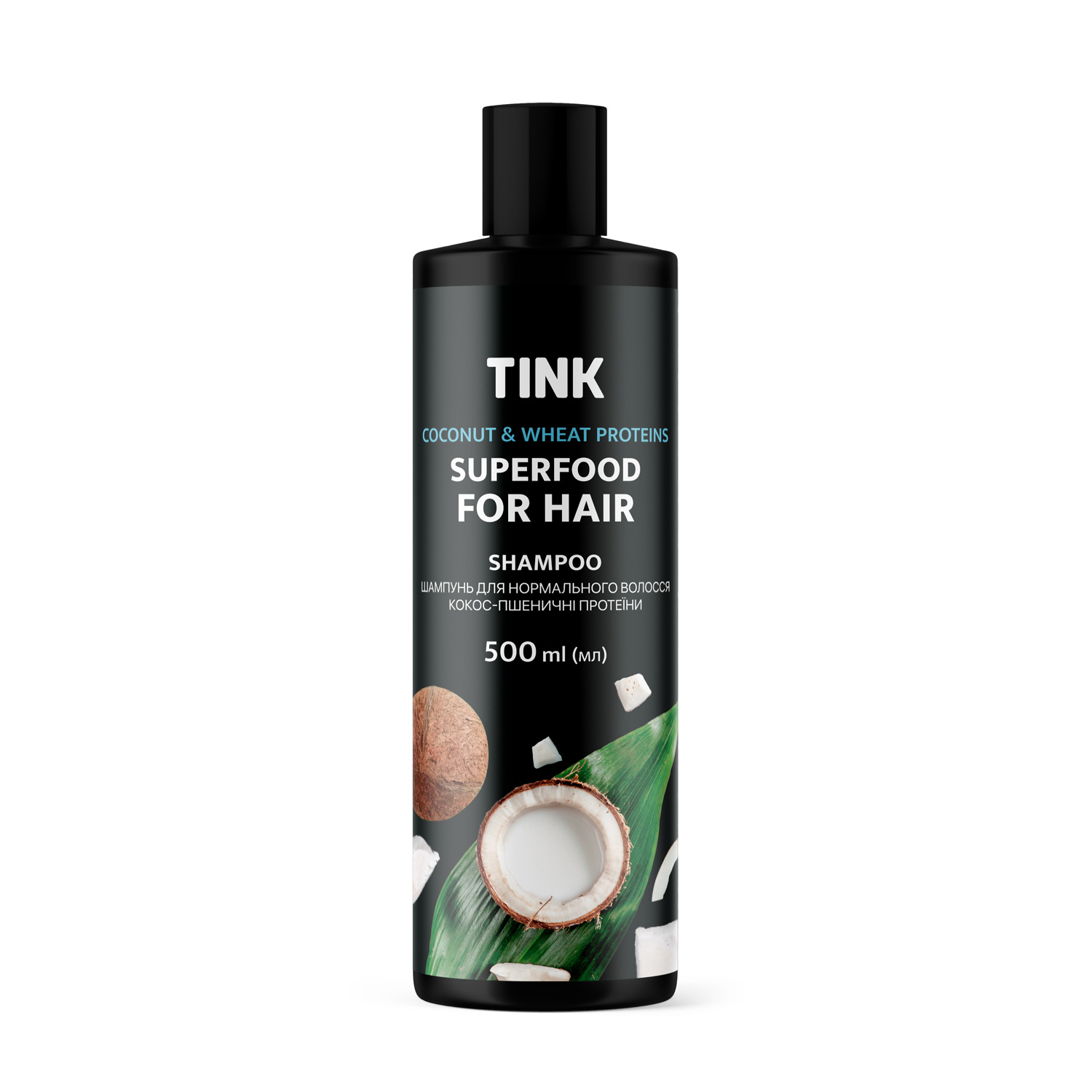 Шампунь для нормальных волос Tink Кокос и Пшеничные протеины, 500 мл - фото 1