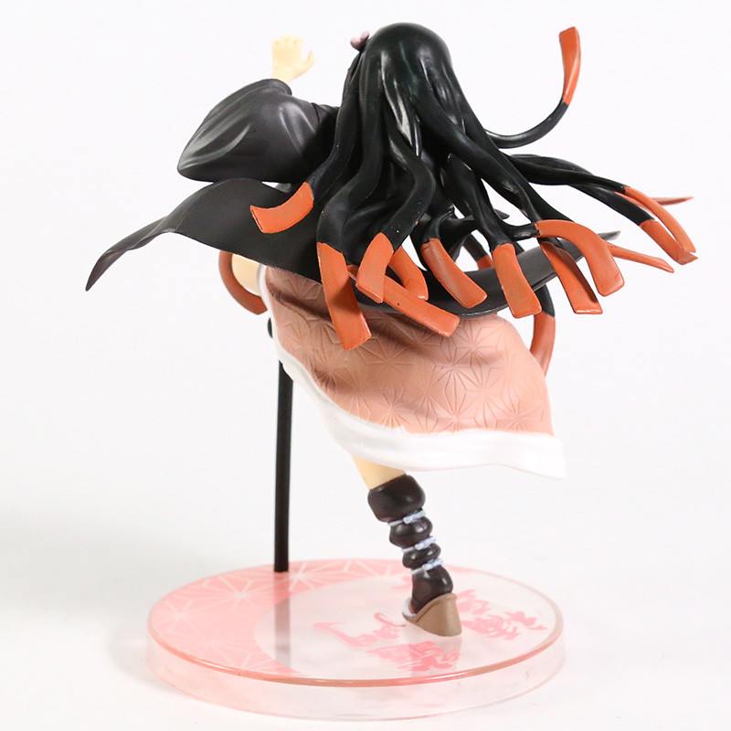 Фигурка Bandai Spirits Клинок рассекающий демонов Demon Slayer Незуко Nezuko 22 см BS DS N - фото 4