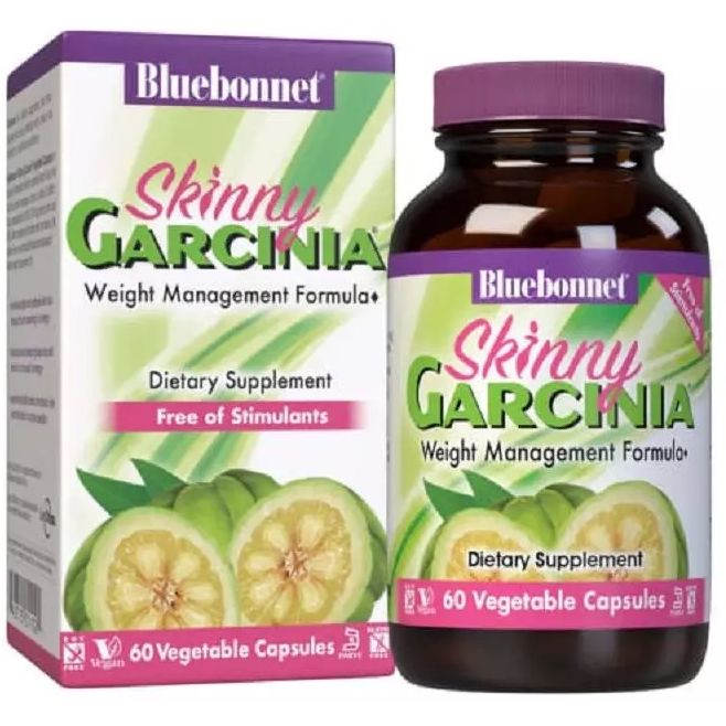 Гарцинія Bluebonnet Nutrition Skinny Garcinia формула управління вагою 60 вегетаріанських капсул - фото 2