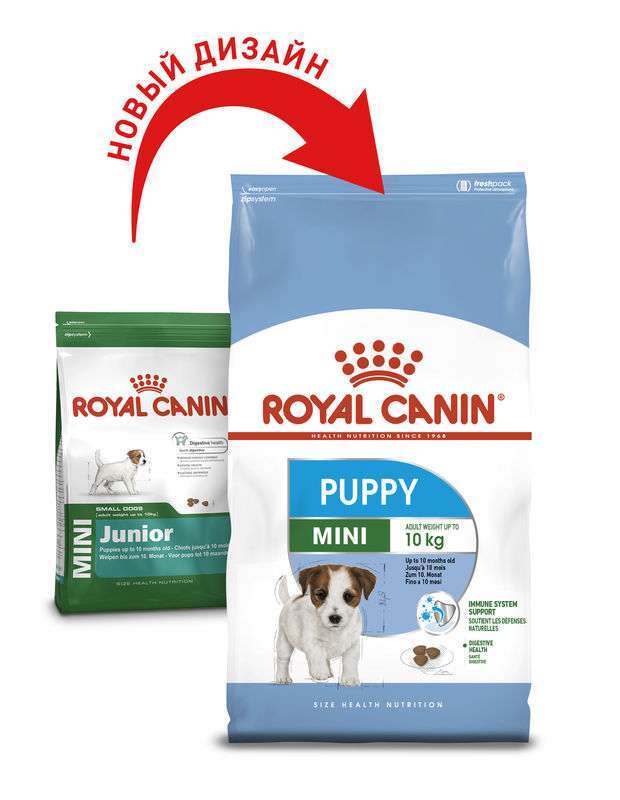 Сухой корм для щенков мелких пород Royal Canin Mini Puppy, с мясом птицы, 4 кг (30000402) - фото 2