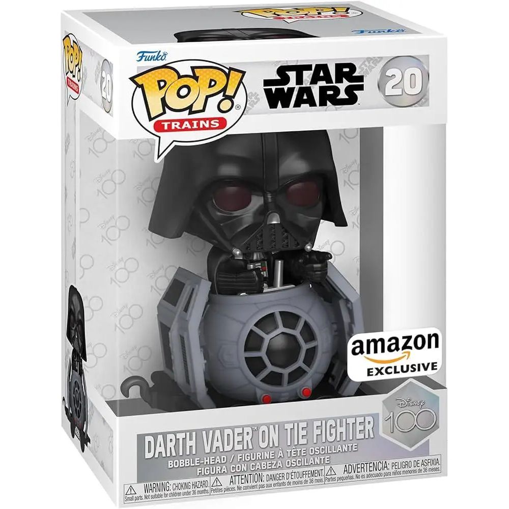 Фигурка Funko Pop Exclusive Фанко Поп Star Wars Darth Vader Звездные войны Дарт Вейдер 10 см SW DV TF 20 - фото 2