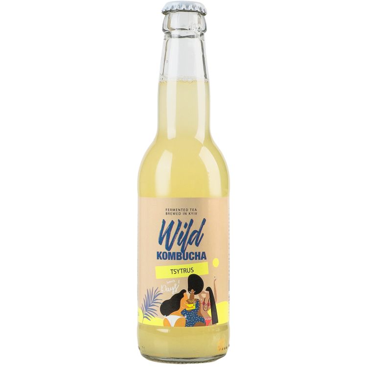 Набор: Комбуча Wild Kombucha Малина 330 мл + Комбуча Wild Kombucha Ройбуш кофе 330 мл + Комбуча Wild Kombucha Цитрус 330 мл + Комбуча Wild Kombucha Зеленый чай 330 мл + Комбуча Wild Kombucha Классическая 330 мл - фото 4