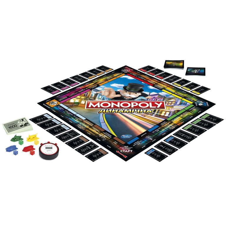 Настольная игра Hasbro Monopoly Гонка, укр. язык (E7033) - фото 7