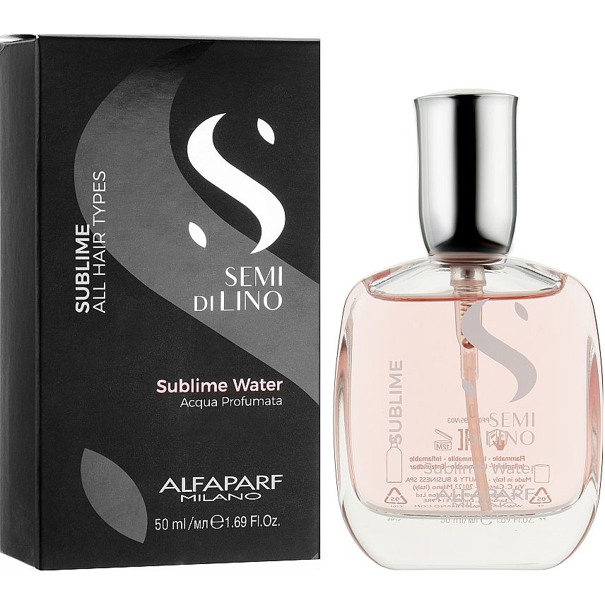 Спрей для волосся та тіла Alfaparf Milano Semi Di Lino Sublime Water, 50 мл - фото 1