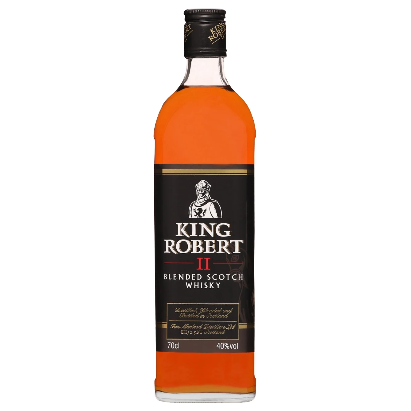 Виски King Robert II Blended Scotch Whisky, 40%, 0,7 л - фото 1