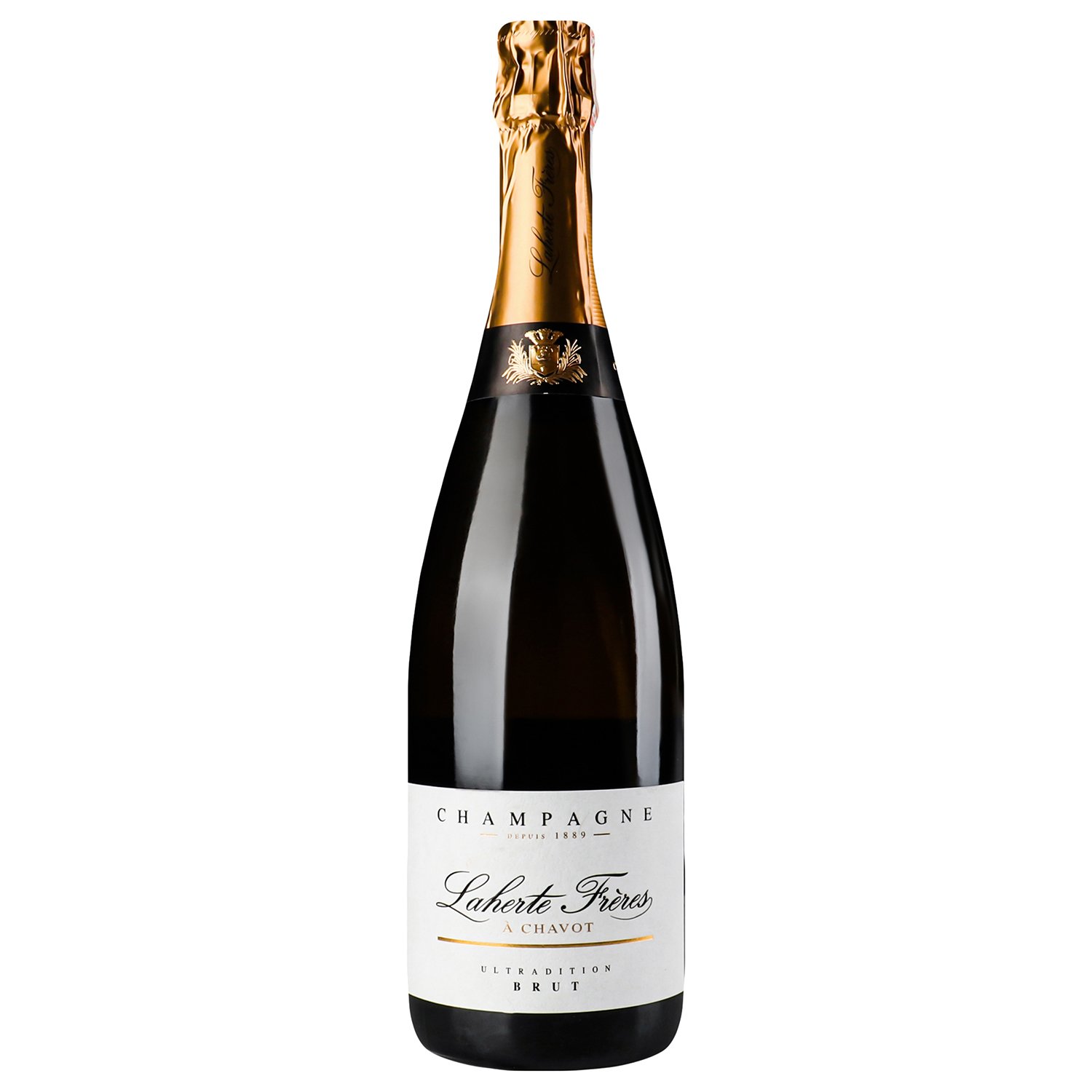 Шампанское Laherte Frs Grand Brut Ultradition, 0,75 л, 12,5% (636933) - фото 1