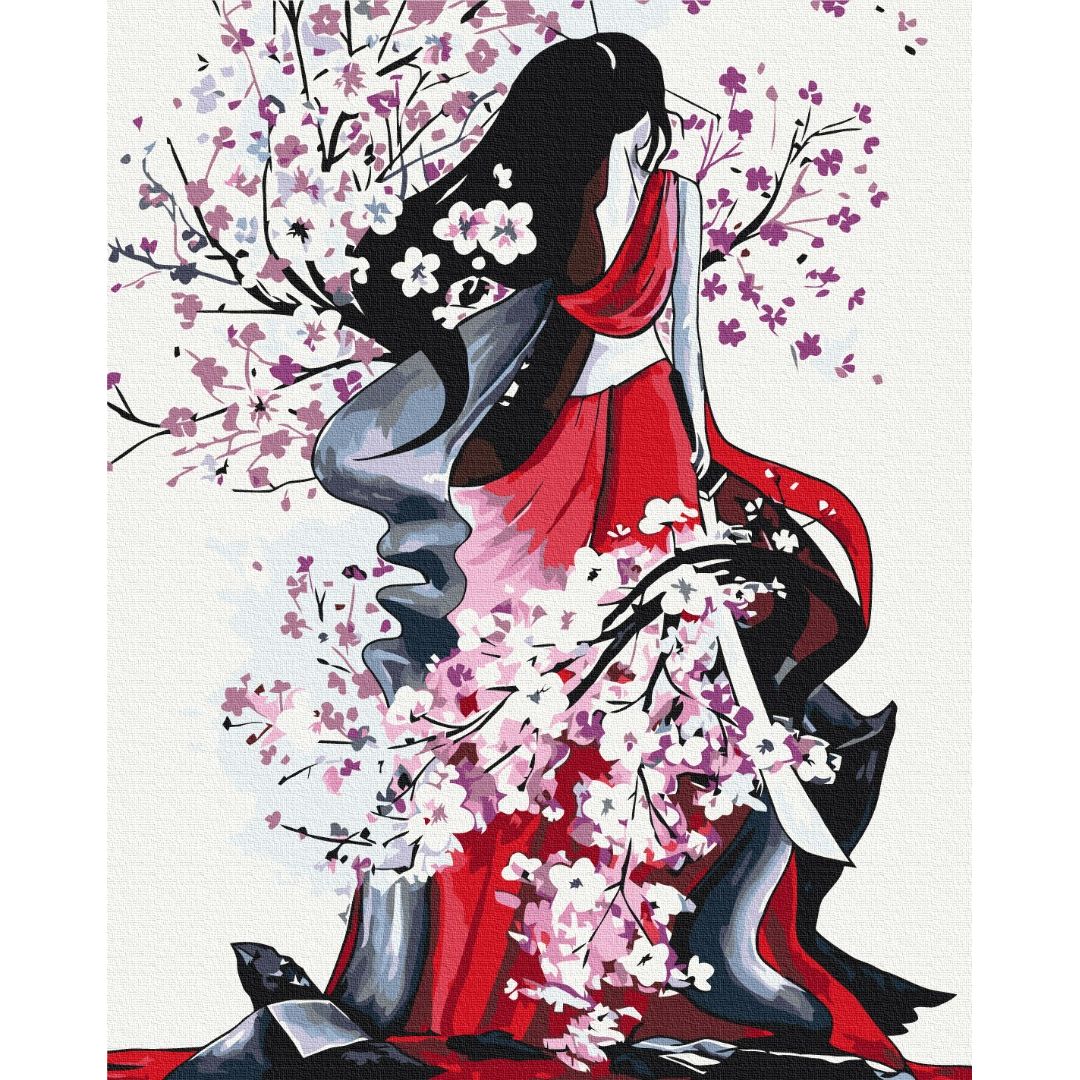 Картина по номерам Сила сакури Yana Biluhina Brushme 40x50 см разноцветная 000278053 - фото 1