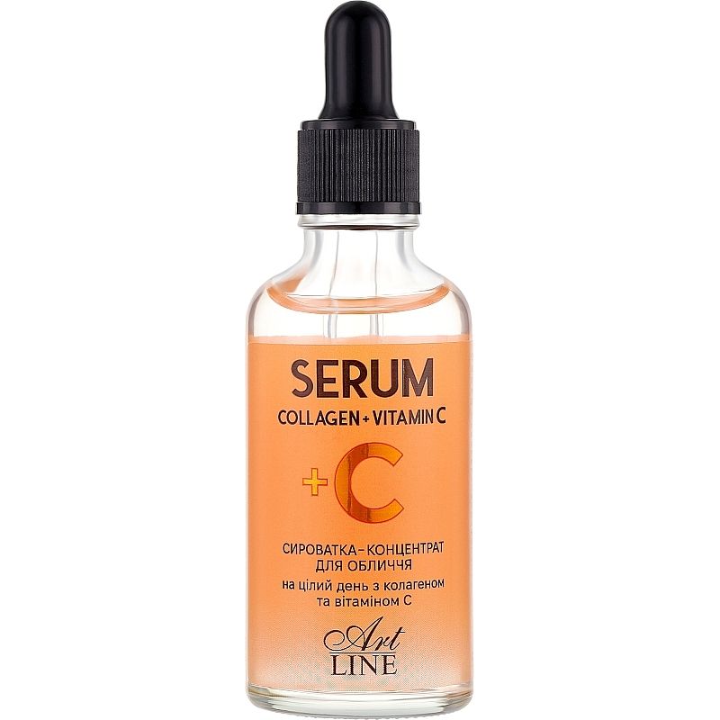 Сыворотка для лица Art Line Serum Collagen + Vitamin C 50 мл - фото 1