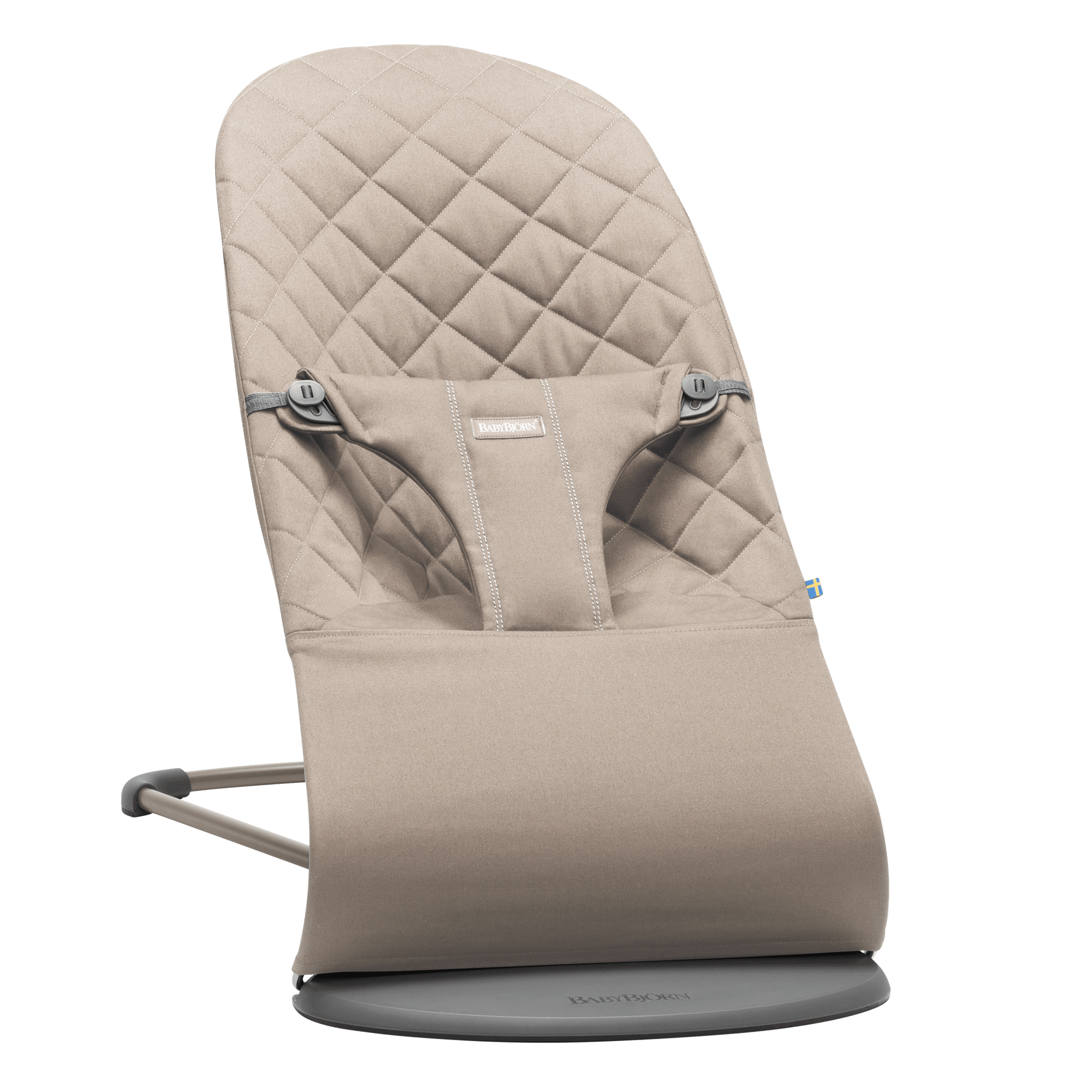 Кресло-шезлонг BabyBjorn Balance Sand Cotton, серый (6017А) - фото 1