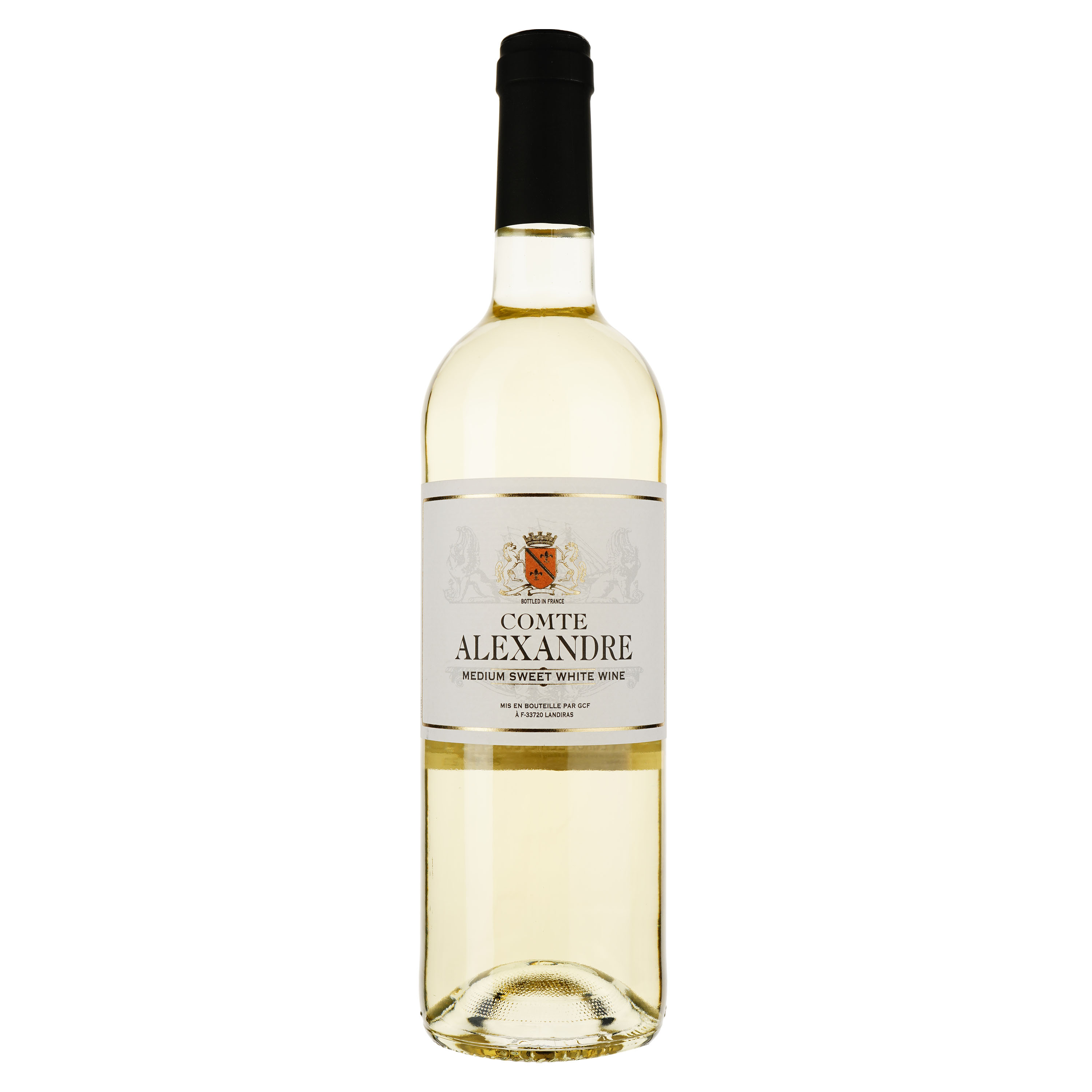 Вино Comte Alexandre, белое, полусладкое, 0,75 л - фото 1