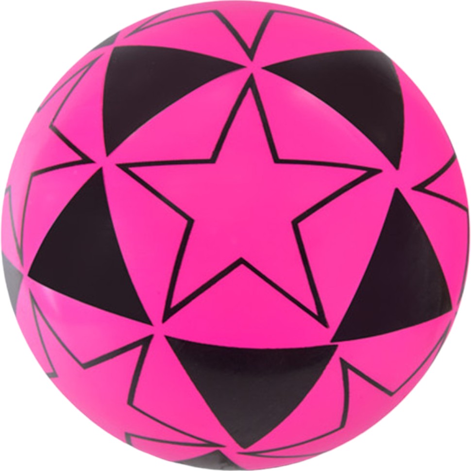М'ячик дитячий футбольний гумовий Bambi 74 г рожевий (RB0688(Pink)) - фото 1