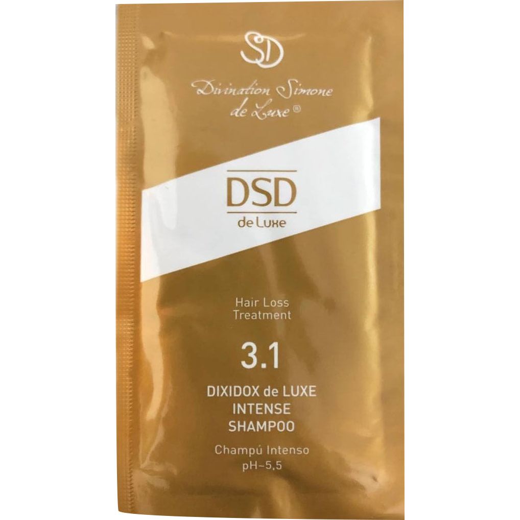 Шампунь для волосся DSD de Luxe Dixidox Intense Shampoo №3.1 інтенсивний 10 мл - фото 1