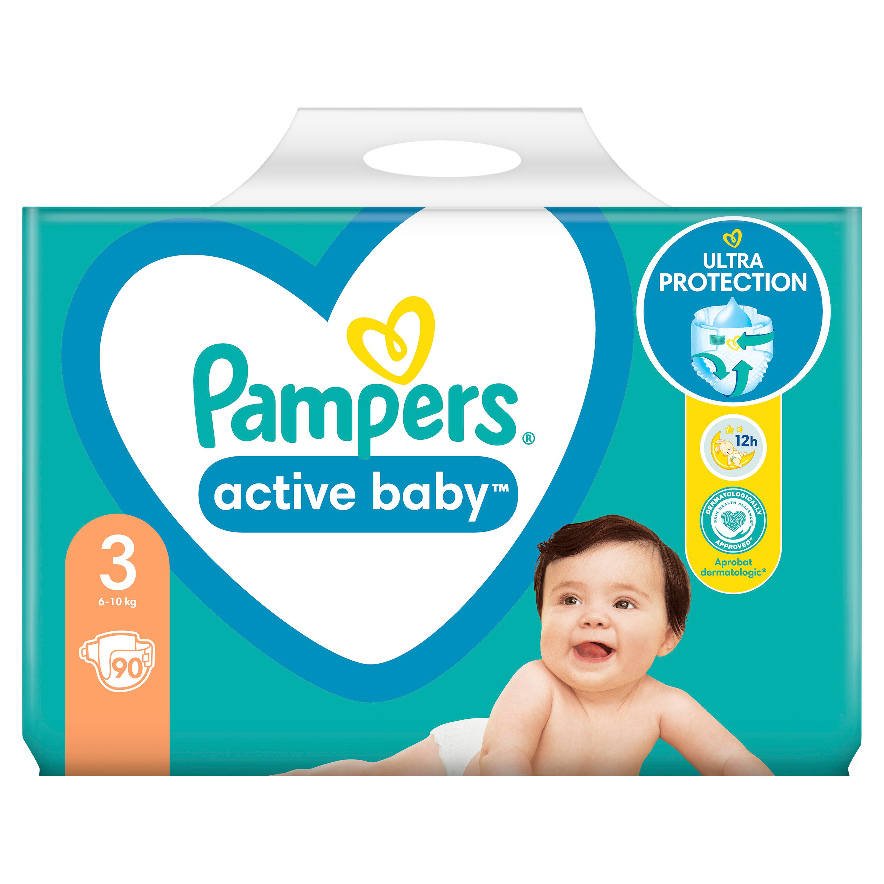 Підгузки Pampers Active Baby 3 (6-10 кг) 90 шт. - фото 2