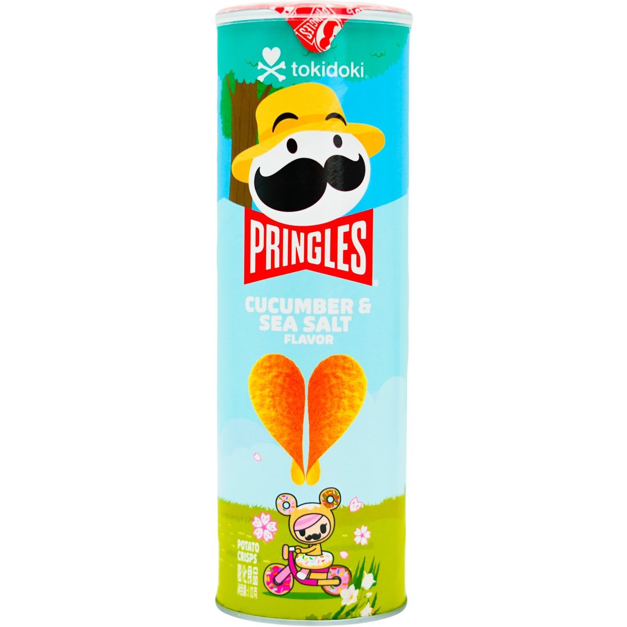 Чипсы Pringles Cucumber & Sea Salt 110 г - фото 1