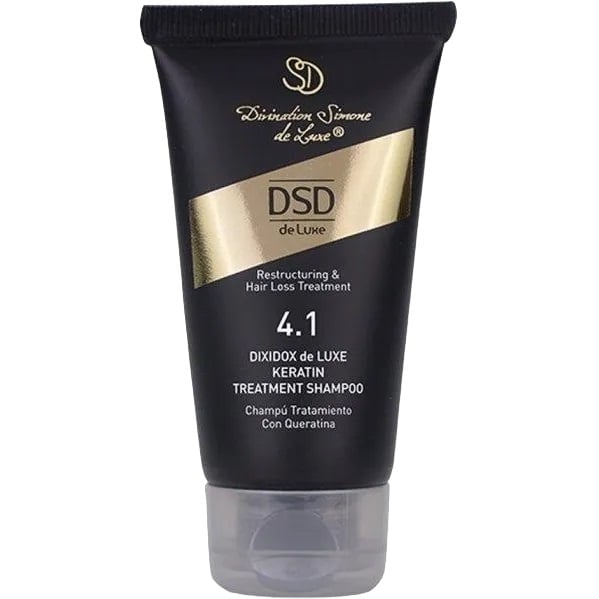 Восстанавливающий шампунь DSD de Luxe 4.1 Keratin Treatment Shampoo, 50 мл - фото 1