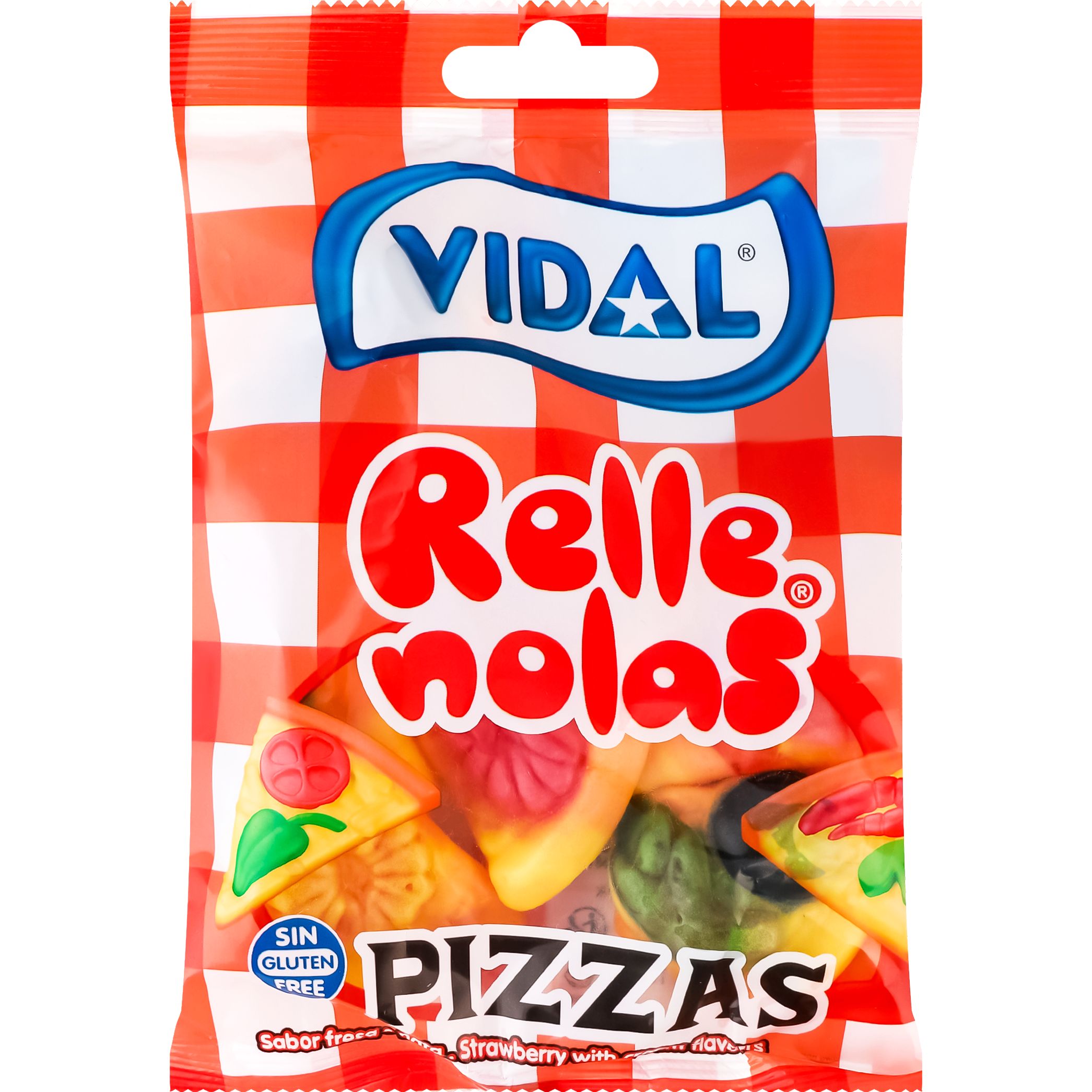 Конфеты Vidal Relle Nolas Pizzas жевательные 90 г - фото 1