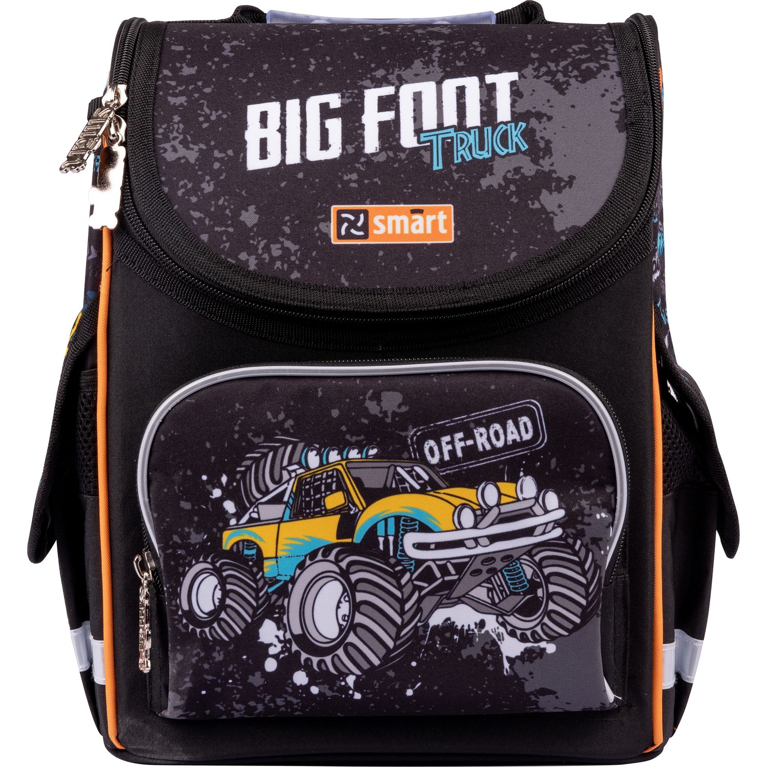 Рюкзак шкільний каркасний Smart PG-11 Big Foot, чорний (559009) - фото 1