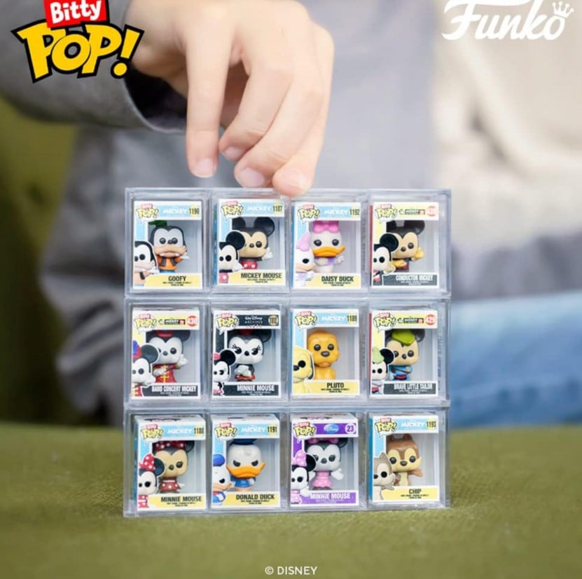 Набор игровых фигурок Funko Bitty Pop Disney Series 1, 4 шт. (76340) - фото 7