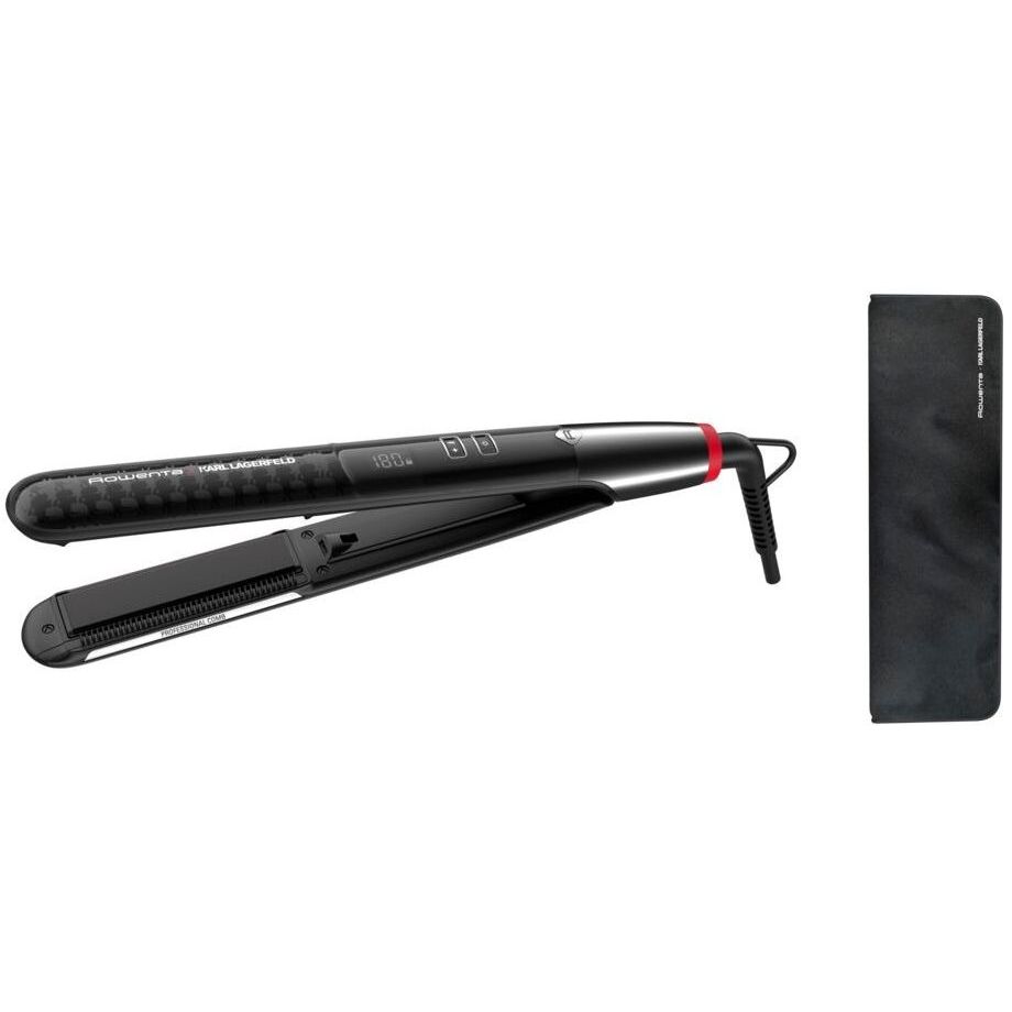 Выпрямитель для волос Rowenta x Karl Lagerfeld K/Pro Stylist Straightener черный (SF466LF0) - фото 3
