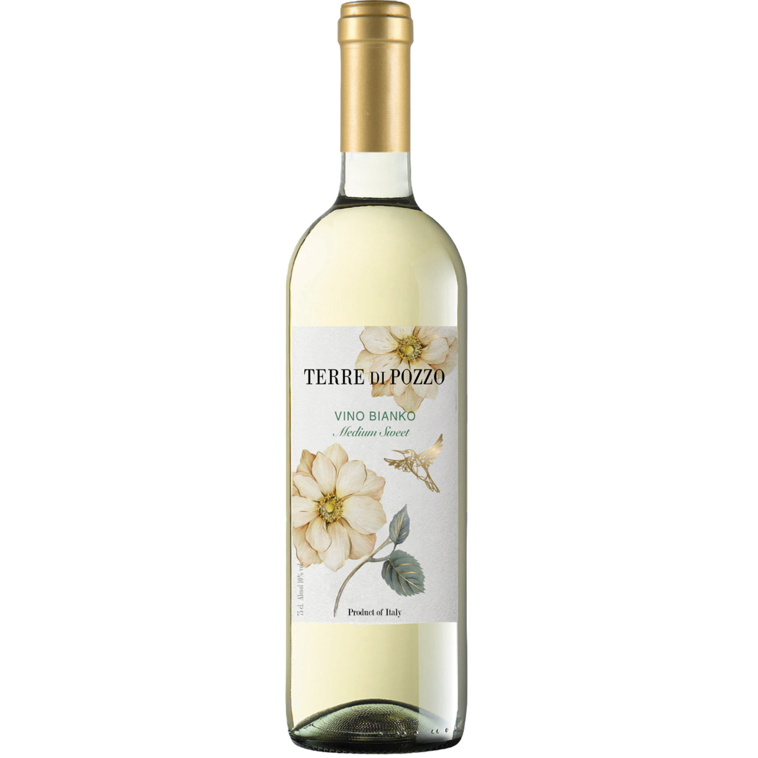 Вино Terre Di Pozzo біле напівсолодке 0.75 л - фото 1
