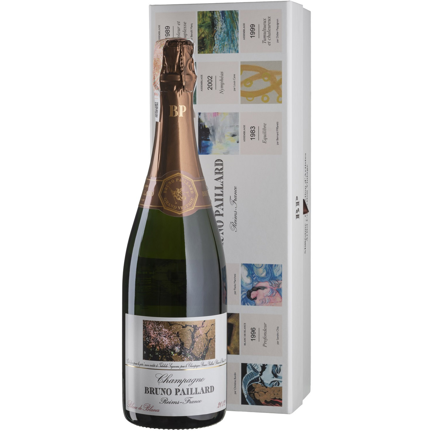 Шампанське Bruno Paillard Blanc de Blancs 2013, біле, екстра-брют, в подарунковій упаковці, 0,75 л - фото 1