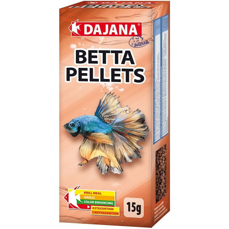 Корм Dajana Betta Pelets для півників та інших лабіринтових риб 15 г - фото 1