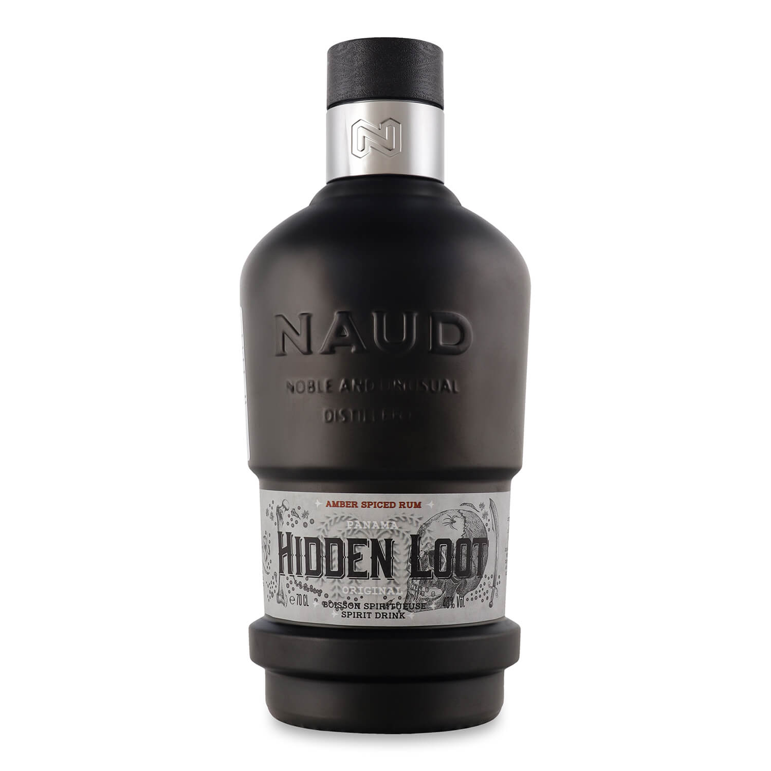 Ром Naud Hidden Loot Amber Spiced Rum, 40%, 0,7 л (871945) - фото 1