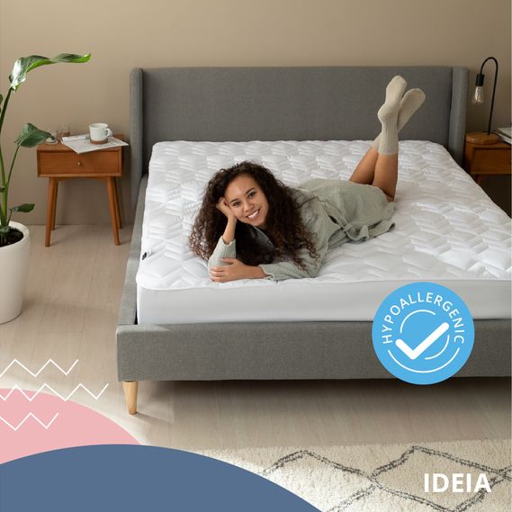 Наматрасник Ideia Nordic Comfort, с бортом, 120х200х35 см, белый (8000034974) - фото 12