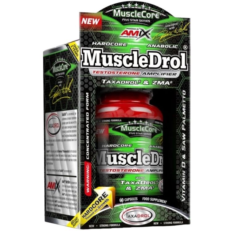 Бустер тестостерона Amix MuscleCore MuscleDrol Anabolic 60 капсул - фото 1