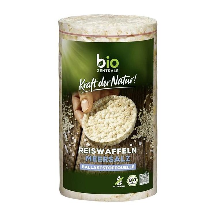Хлебцы Bio Zentrale рисовые с морской солью органические, 100 г - фото 1