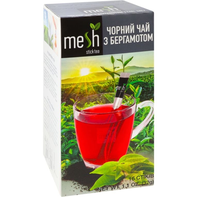 Чай черный Mesh Stick с бергамотом, 2 г х 16 шт. (928731) - фото 1
