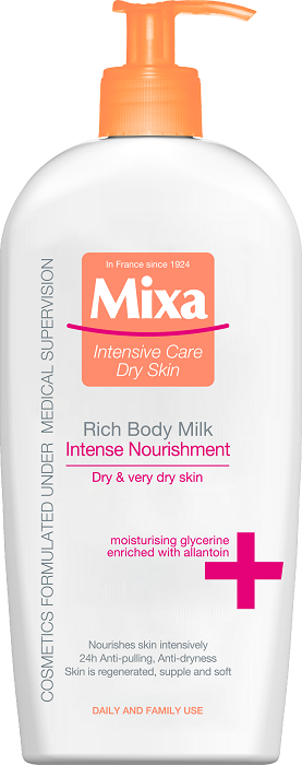 Молочко Mixa Body&Hands для очень сухой и чувствительной кожи тела, 400 мл + Крем для рук Mixa Body&hands для очень сухой кожи рук, 100 мл - фото 2