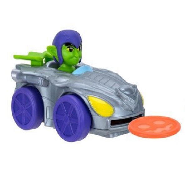 Машинка Spidey Little Vehicle Disc Dashers Green Goblin W1 Гоблін, 12 см (SNF0011) - фото 1