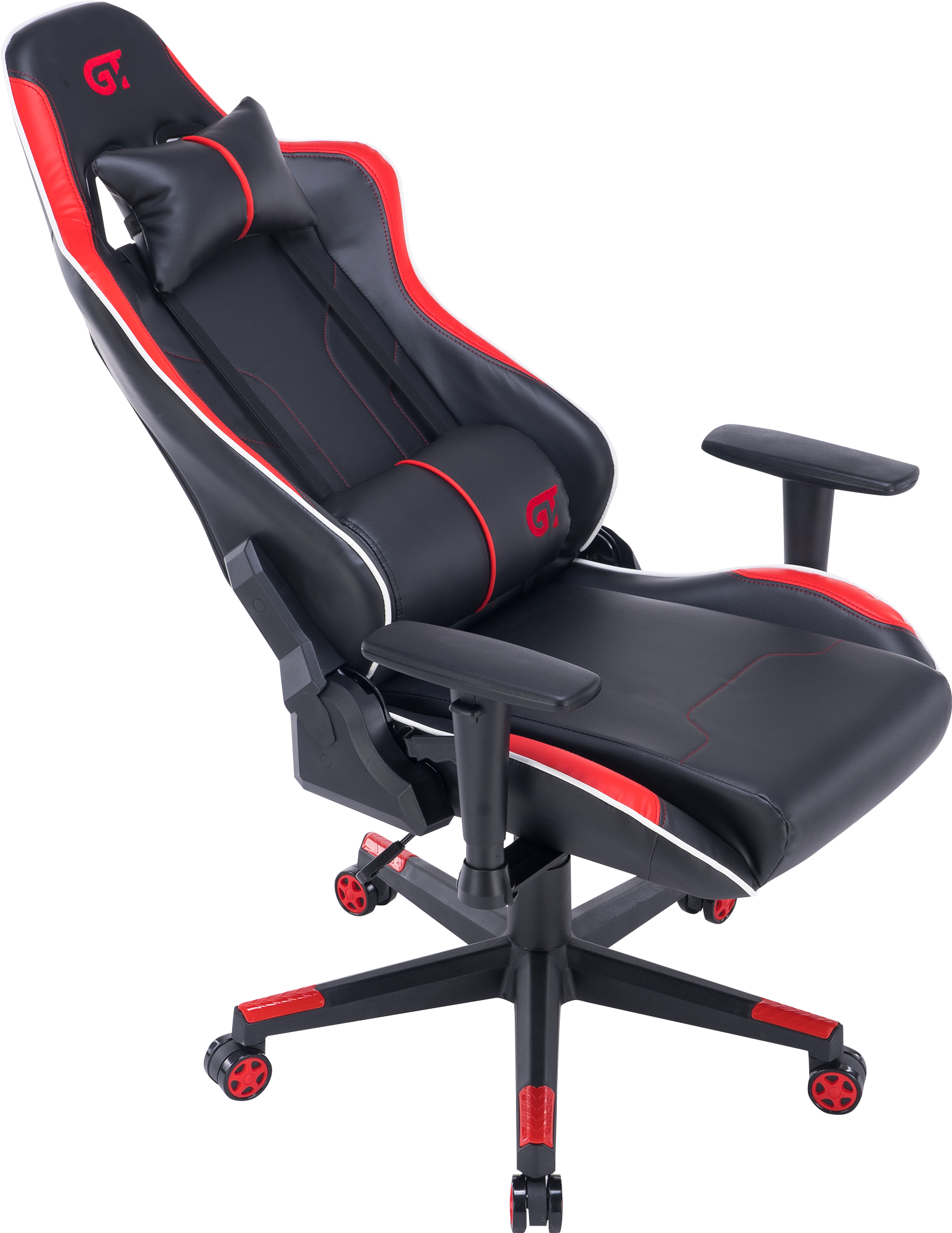 Геймерське крісло GT Racer чорне з червоним (X-2528 Black/Red) - фото 8
