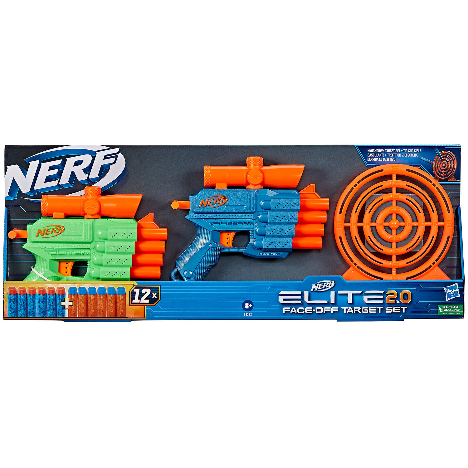 Набір бластерів Hasbro Nerf Elite 2.0 Face Off Target Set (F8273) - фото 2